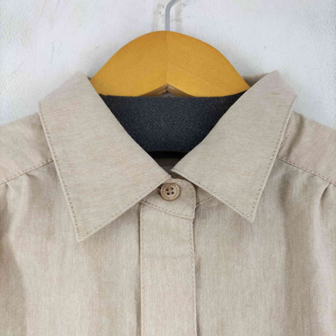 バーバリーロンドン BURBERRY LONDON ロゴ刺繍 S/S シャツ レディース 160A