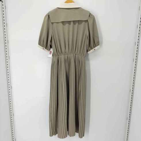 イデム IDEM S/S ダブルカラーワンピース レディース FREE