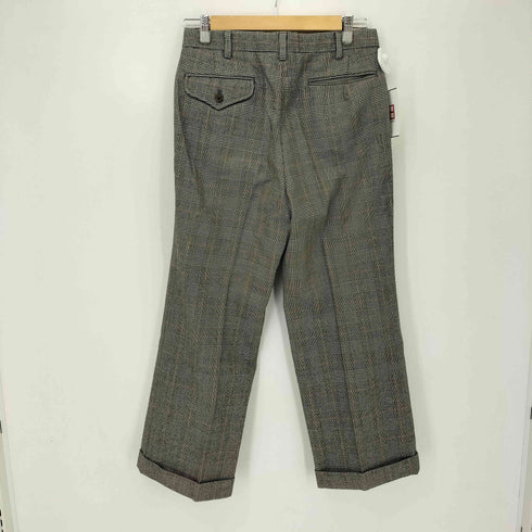 ポロバイラルフローレン Polo by RALPH LAUREN 90S センタープリーツウールチェックスラックス メンズ 78
