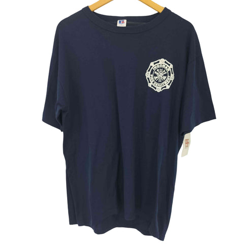 ラッセルアスレチック RUSSELL ATHLETIC 90S USA製 両面プリント クルーネックTシャツ メンズ JPN:XL