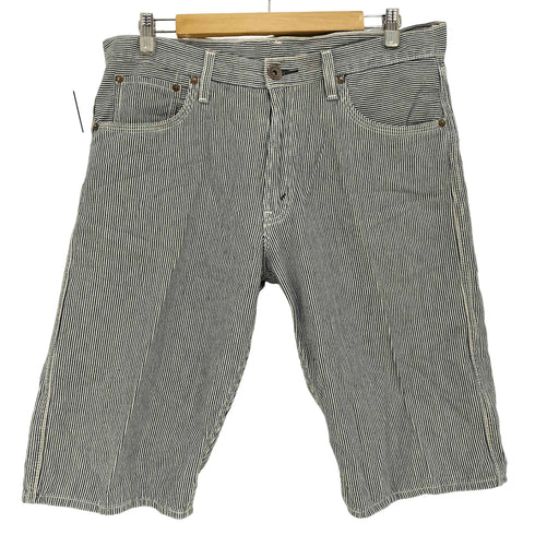 リーバイス Levis 503 シンチバック ヒッコリー ショーツ ハーフパンツ メンズ W34 L14