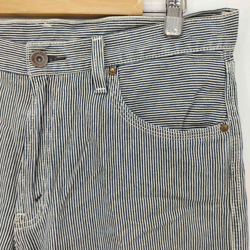 リーバイス Levis 503 シンチバック ヒッコリー ショーツ ハーフパンツ メンズ W34 L14