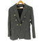 ザラ ZARA ツイードテーラードジャケット レディース import:M