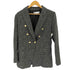 ザラ ZARA ツイードテーラードジャケット レディース import:M