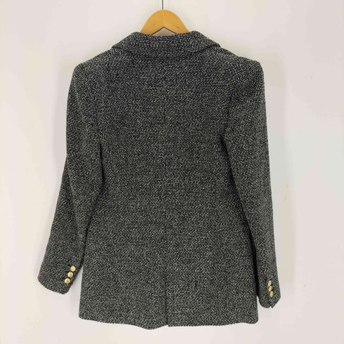 ザラ ZARA ツイードテーラードジャケット レディース import:M