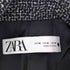 ザラ ZARA ツイードテーラードジャケット レディース import:M