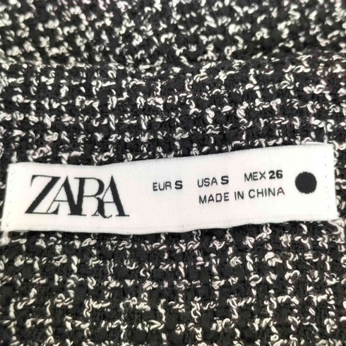 ザラ ZARA ツイード台形スカート レディース JPN:S