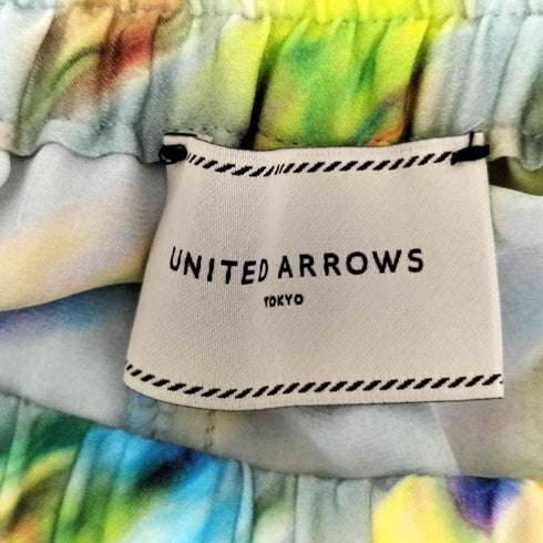 ユナイテッドアローズ UNITED ARROWS 総柄プリントサテンパンツ レディース JPN:38