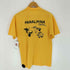 80~90s PANALPINA 両面 シングルステッチ プリントクルーネックTシャツ メンズ