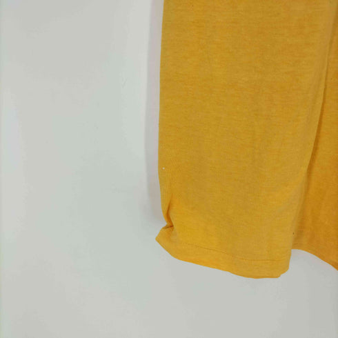 80~90s PANALPINA 両面 シングルステッチ プリントクルーネックTシャツ メンズ