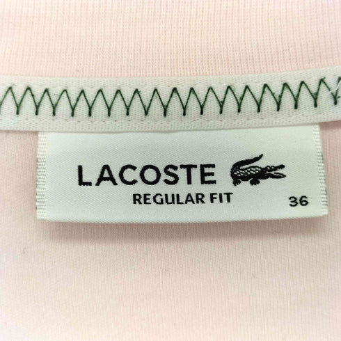ラコステ LACOSTE クルーネックTシャツ レディース JPN:36