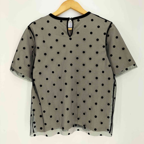 ディニテコリエ Dignite Collier ドット シアー レイヤード ブラウス レディース ONE SIZE