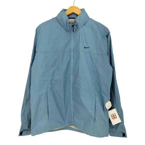 ナイキ NIKE 00S CLIM FIT 裏地メッシュ パッカブル ジップアップ ジャケット ウインドブレーカー メンズ import:L
