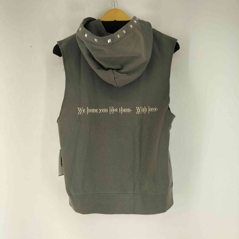 jentlouis Studded Sleeveless Hoodie メンズ JPN:M