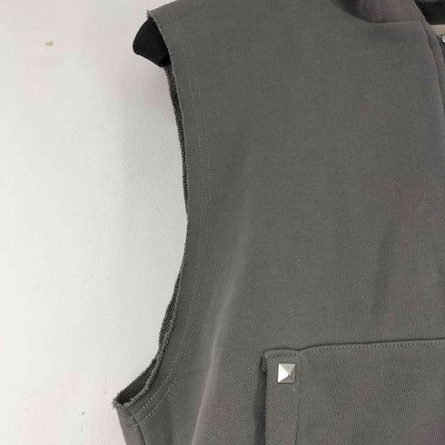 jentlouis Studded Sleeveless Hoodie メンズ JPN:M