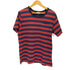 バーガスプラス BURGUS PLUS フロントポケット ボーダー S/S Tシャツ メンズ import:XL