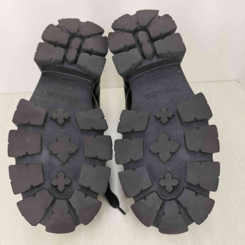 プラダ PRADA MONOLITH SNEAKER モノリス レザー スニーカー レディース EUR:39