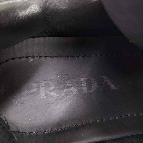 プラダ PRADA MONOLITH SNEAKER モノリス レザー スニーカー レディース EUR:39