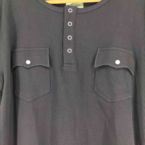 Ballsy.Brothers ヘンリーネックワッフルTシャツ メンズ JPN:L