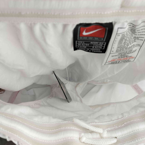 ナイキ NIKE 90S スウッシュロゴ チームロゴ刺繍 水陸両用 スイムショーツ デッドストック メンズ import:L