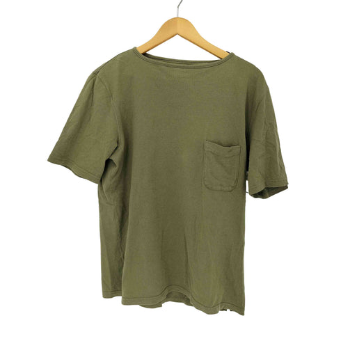 Tieasy AUTHENTIC CLASSIC コットン フロントポケット S/S Tシャツ メンズ