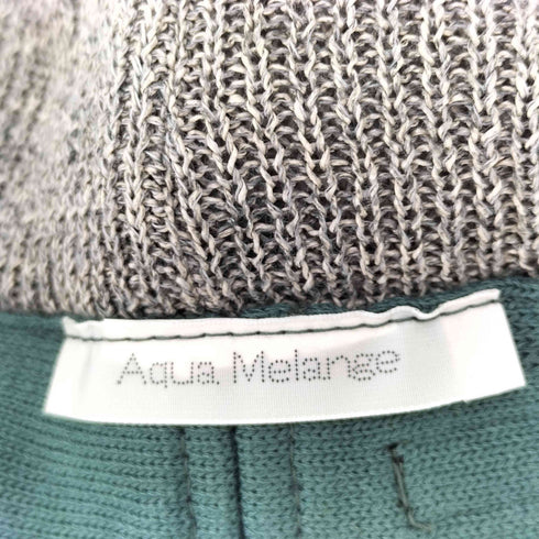 AQUA MELANGE メッシュビーニー レディース