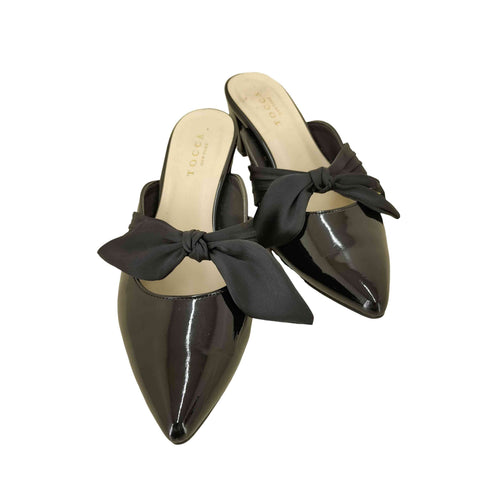 トッカ TOCCA RIBBON MULE SANDALS リボン ミュールサンダル レディース JPN:L
