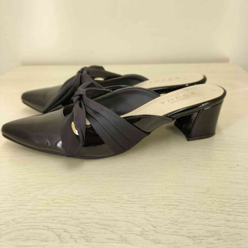 トッカ TOCCA RIBBON MULE SANDALS リボン ミュールサンダル レディース JPN:L
