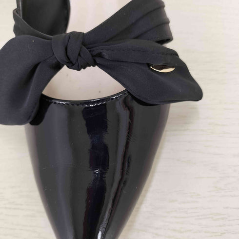 トッカ TOCCA RIBBON MULE SANDALS リボン ミュールサンダル レディース JPN:L