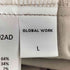 グローバルワーク GLOBAL WORK ウツクシルエット ワイドパンツ レディース JPN:L