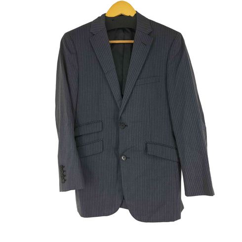 バーバリーブラックレーベル BURBERRY BLACK LABEL ストライプテーラードジャケット メンズ