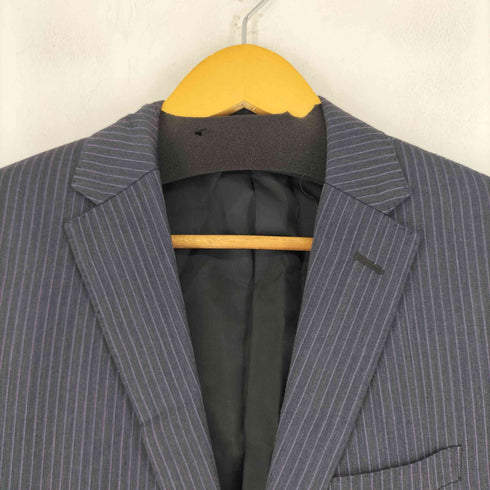 バーバリーブラックレーベル BURBERRY BLACK LABEL ストライプテーラードジャケット メンズ