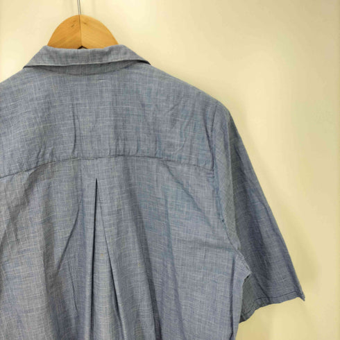 BOUTIQUE ANNA CAPRI Vintage フロント ピンタック シャツワンピース レディース