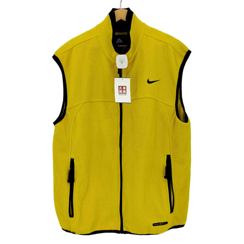 ナイキエーシージー NIKE ACG 90S THERNAL LAYER 2 THERMA FIT スウッシュロゴ刺繍 フリース ベスト メンズ import:L