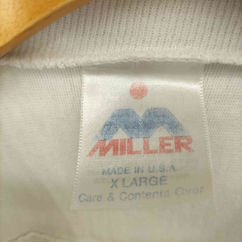 ミラー MILLER 90S USA製 フットボールTシャツ メンズ import:XL