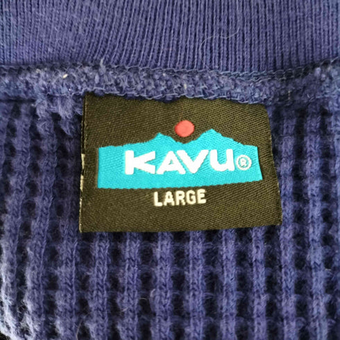 カブー KAVU マービンズクルー サーマルシャツ メンズ import:L