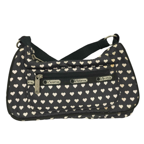 レスポートサック LeSportsac ハート柄 ナイロンショルダーバッグ レディース
