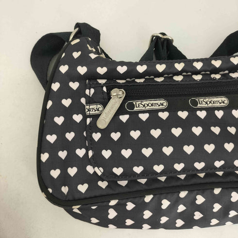 レスポートサック LeSportsac ハート柄 ナイロンショルダーバッグ レディース