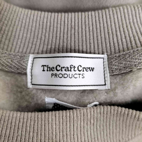 The Craft Crew ロゴパッチ クルーネックスウェット メンズ JPN:L