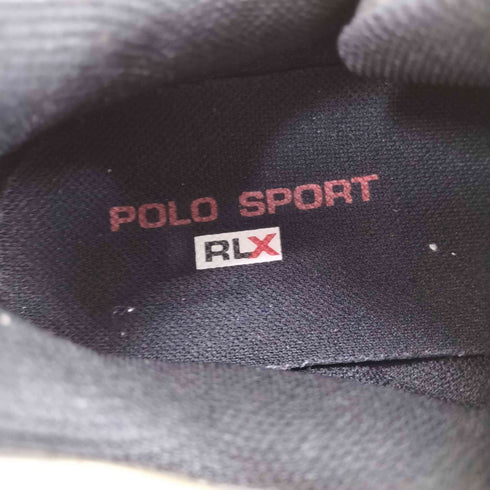 ポロスポーツ POLO SPORT RLX 90s レースアップ レザーローカットスニーカー メンズ 28cm