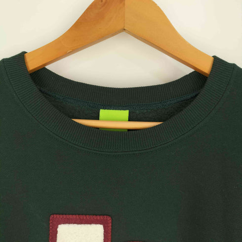 ハフ HUF CHENILLE Patch Fleece CREW クルーネックスウェット メンズ JPN:XL