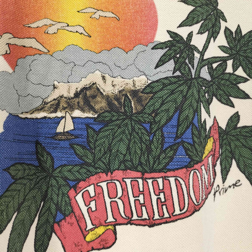 Primeclothing FREEDOM プリント タンクトップ メンズ
