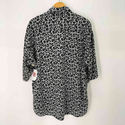 ROUGH S/S レオパード柄シャツ メンズ
