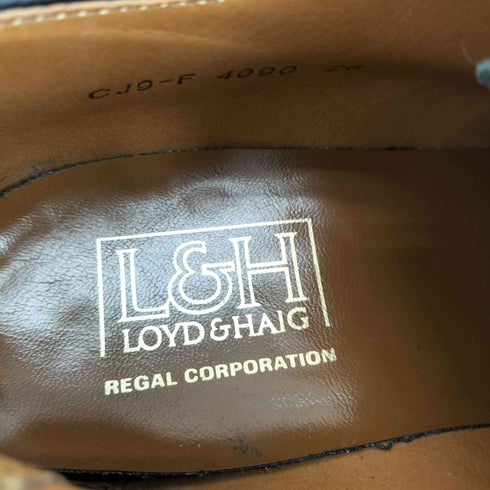 リーガル REGAL L&H LOYD&HAIG ストレートチップ レザーシューズ メンズ 26 EEE