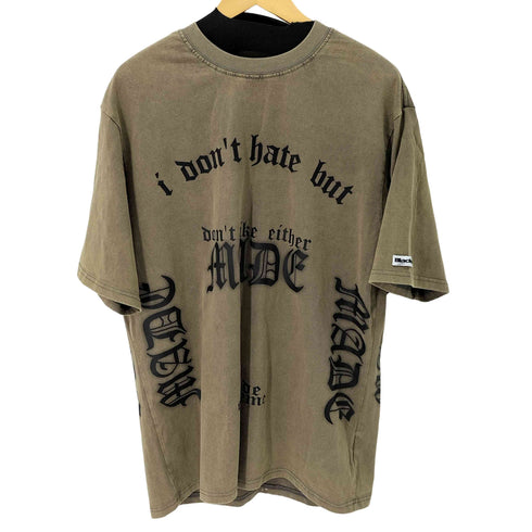 ブラックエア BLACKAIR Black air S/S プリントデザインTシャツ メンズ JPN:XL