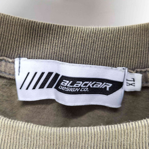 ブラックエア BLACKAIR Black air S/S プリントデザインTシャツ メンズ JPN:XL