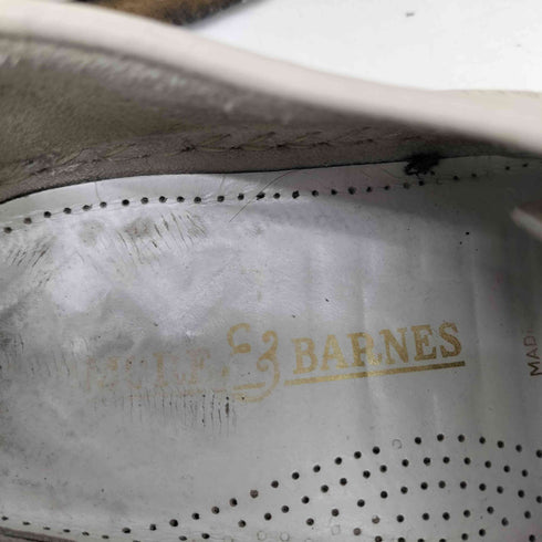 PADMORE&BARNES クレープソールレオパード柄チャッカブーツ メンズ 8