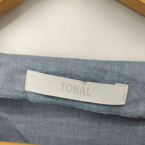 トーナル TONAL ノースリーブ ブラウス レディース 38