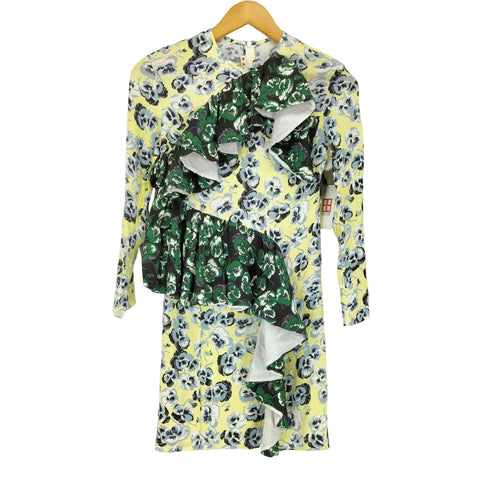 マルニ MARNI 花柄 フリルデザインチュニック レディース 10
