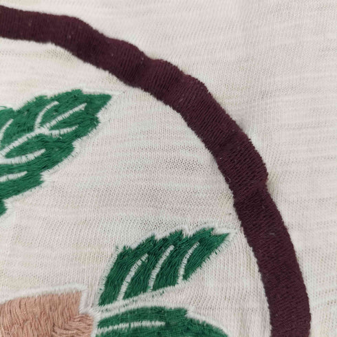 90s 裾シングルステッチ 刺繍 SOUVENIR タンクトップ メンズ import:M